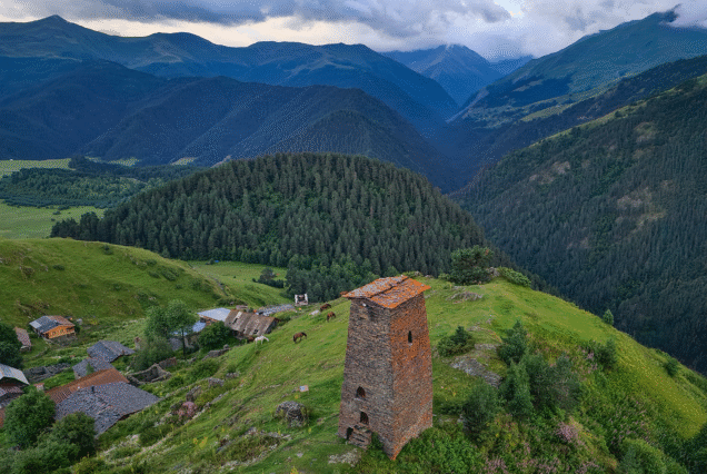 Keselo Tower, Omalo, Tusheti