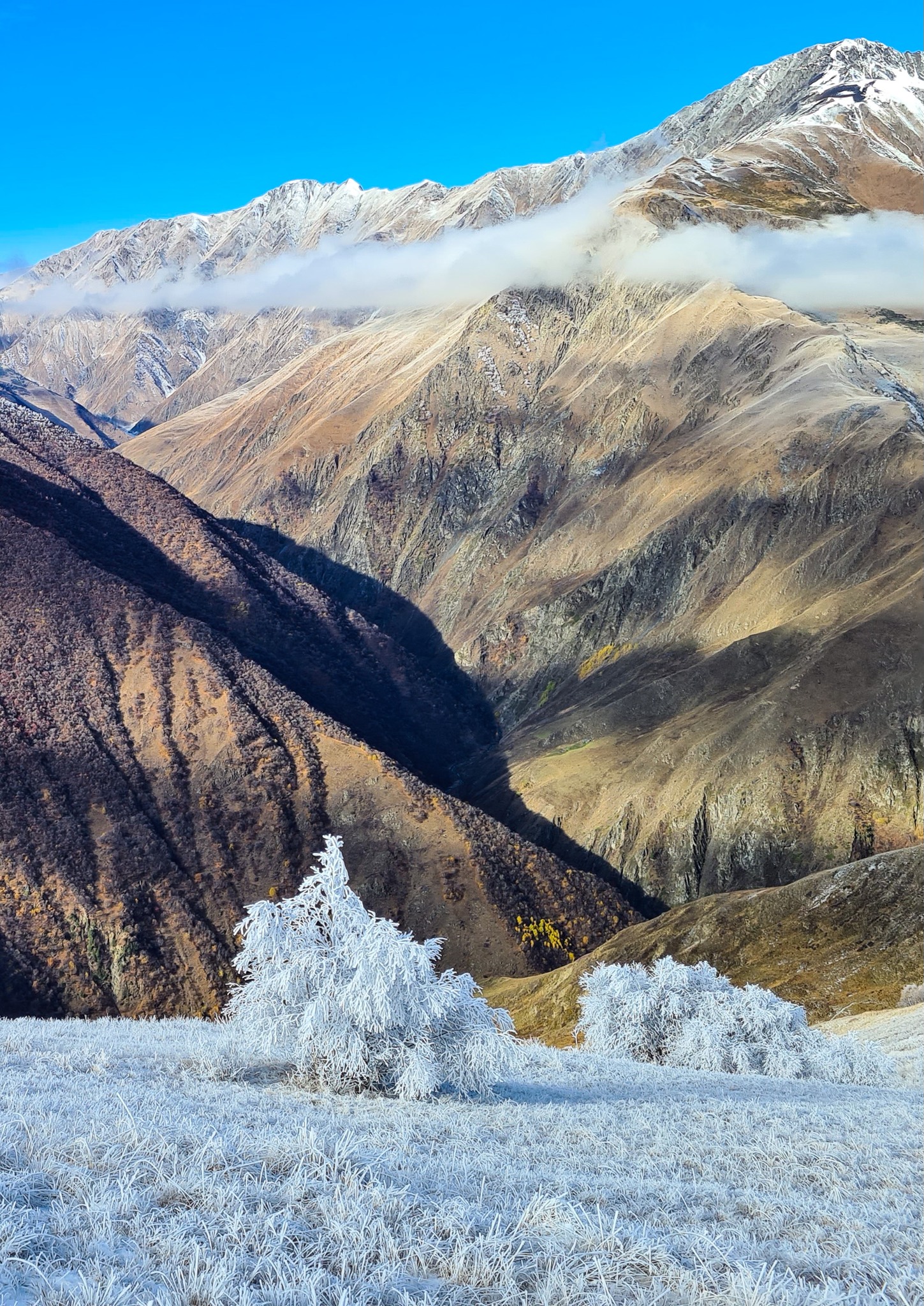 Khidotani - unexpected snow