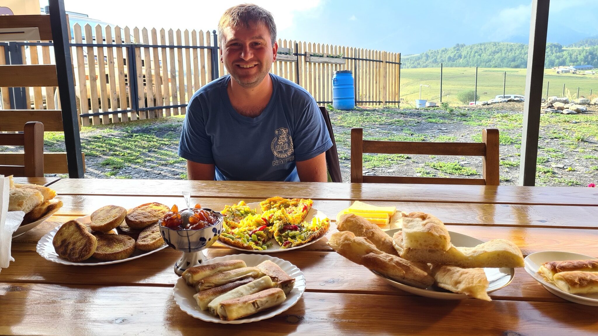 Lunch at Guest House Old Omalo