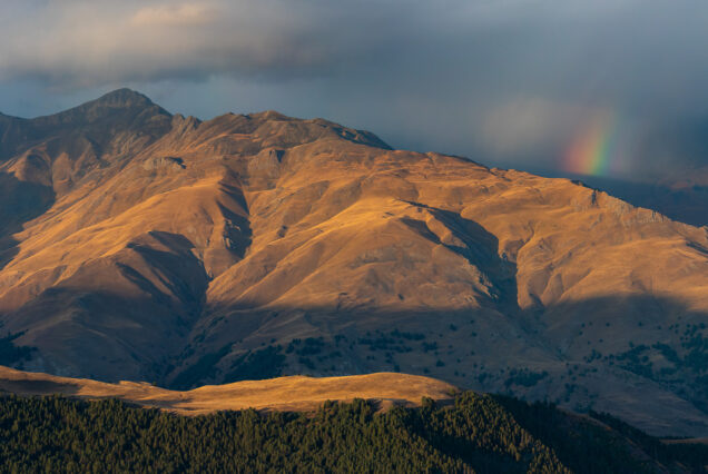 Rainbow after Short and Sudden Rain