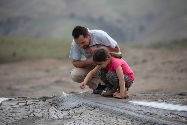 Close Look at Takhti-Tepa Mud Volcanoes - Always Boosting Children's Curiosity