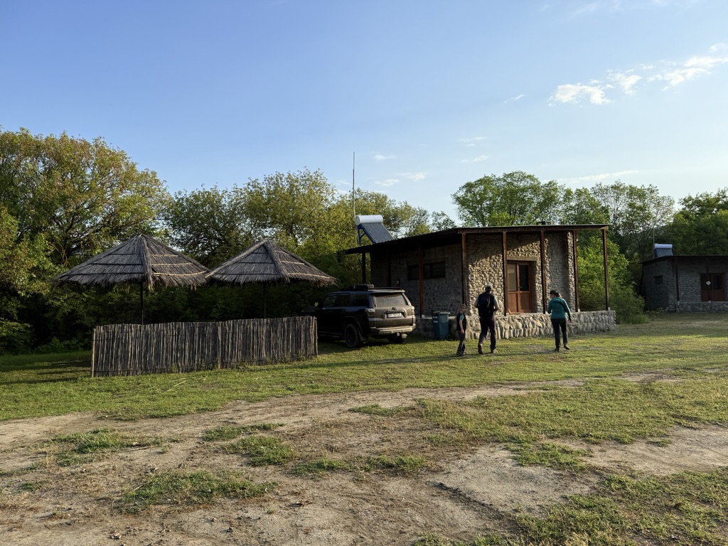 Visitor Bungalow in Mijniskure, Vashlovani National Park